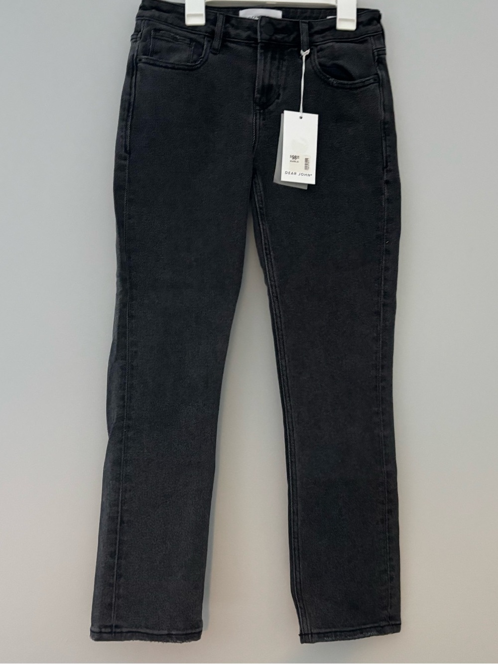 NWT - DEAR JOHN - Blaire Black Women’s Straight-Leg Jeans